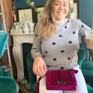 Rebecca Minkoff Velvet Magenta Purse